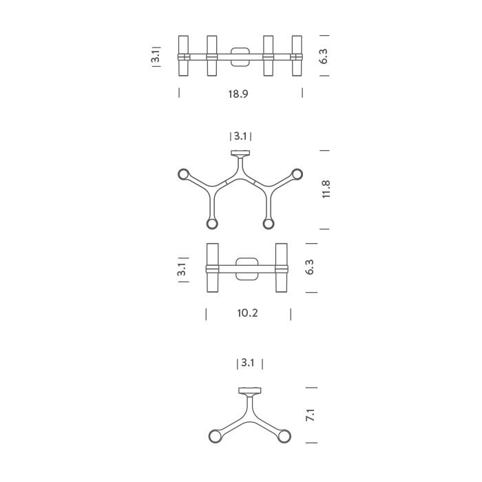 Crown 4 Wall Dimensions