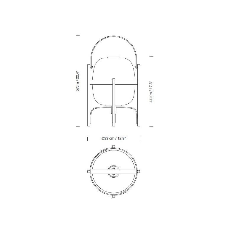 Cesta Table Dimensions