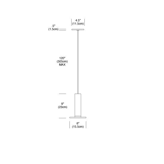 Cielo Plus Suspension Dimensions
