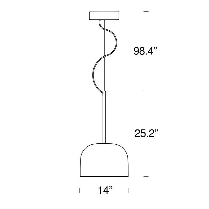 Equatore Suspension Dimensions