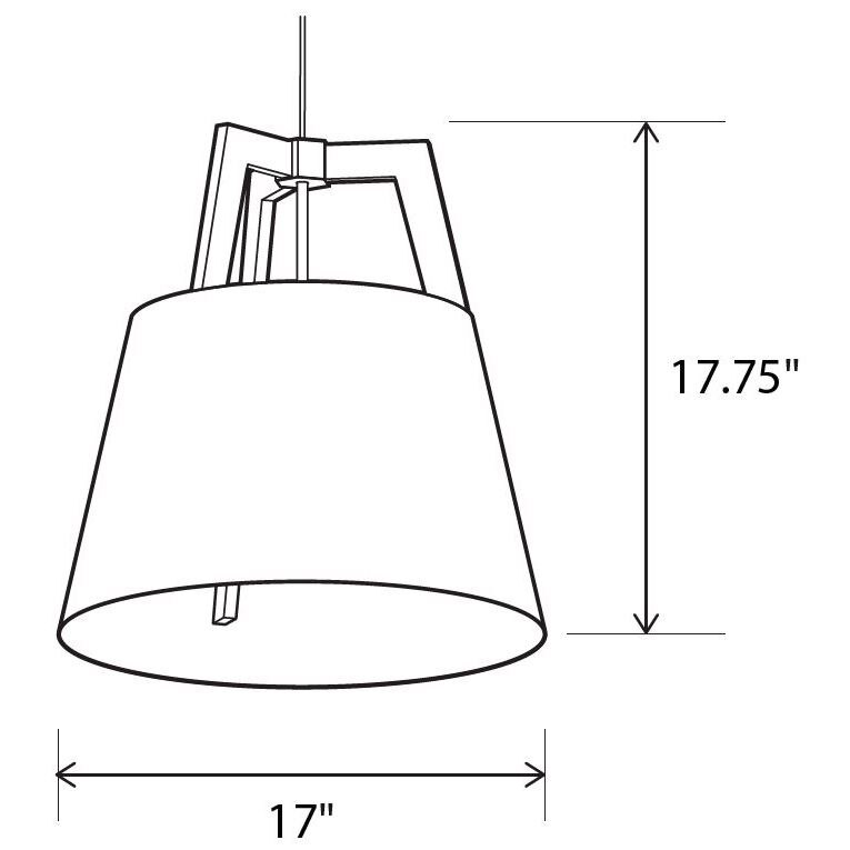 Imber Suspension Dimensions