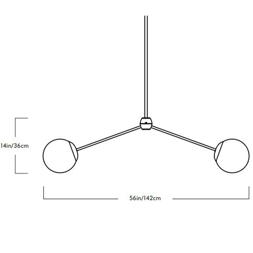 Modo 2 Globe Suspension Dimensions