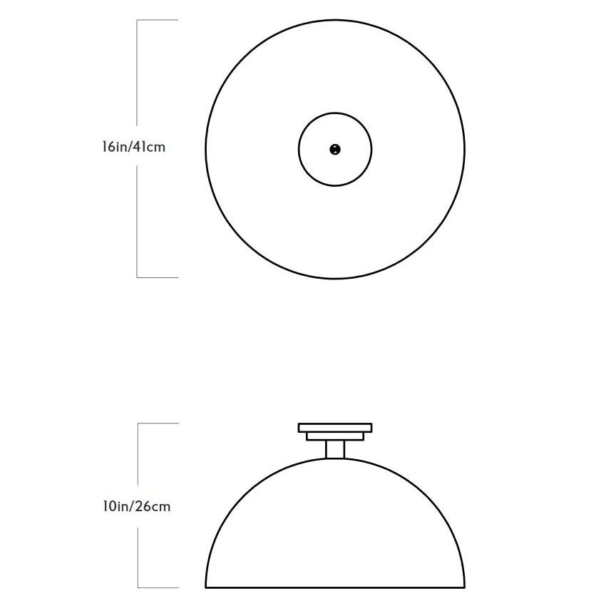 Shape Up Hemisphere Suspension Dimensions