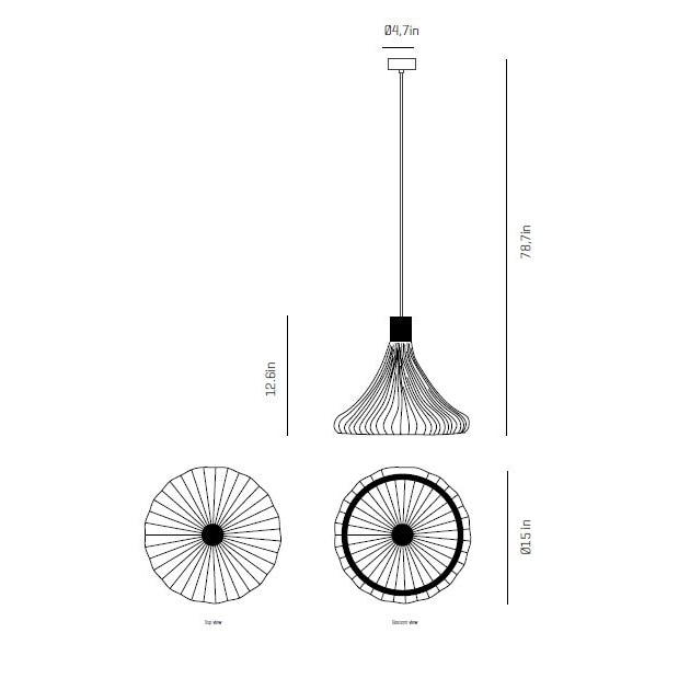 Inn Pendant Suspension Dimensions