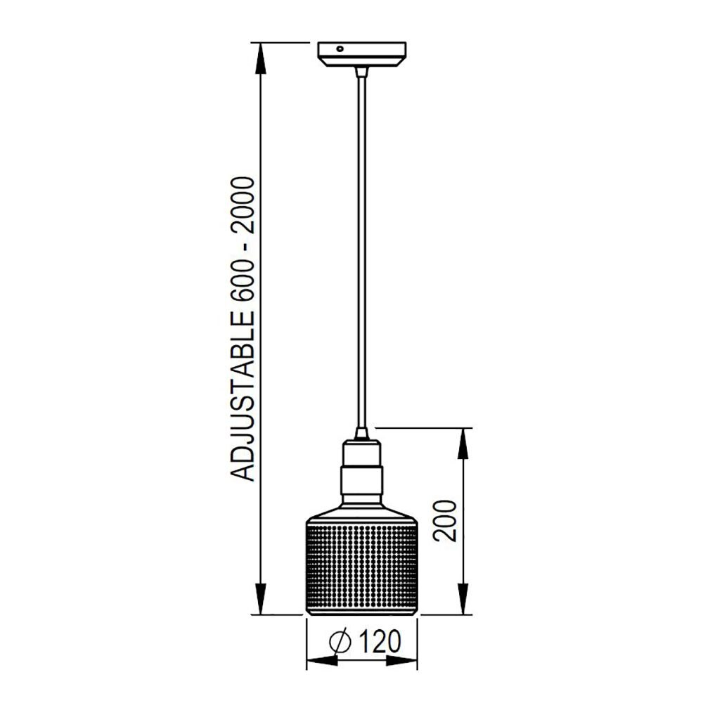 Riddle Single Suspension Dimensions