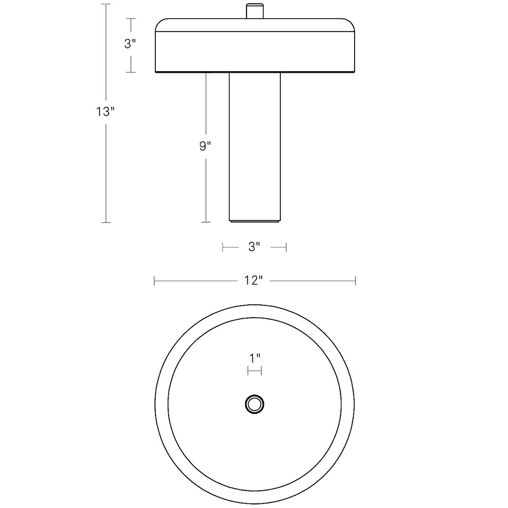 Punk Table Dimensions