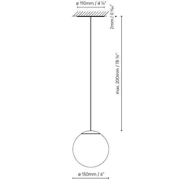 Anvil Sphere SR Suspension Dimensions