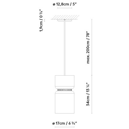 Aspen S17 Suspension Dimensions