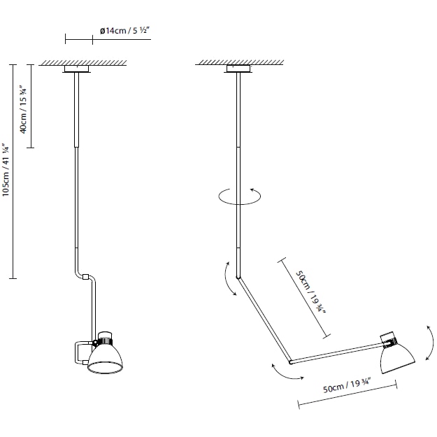 Blux System C Ceiling Dimensions