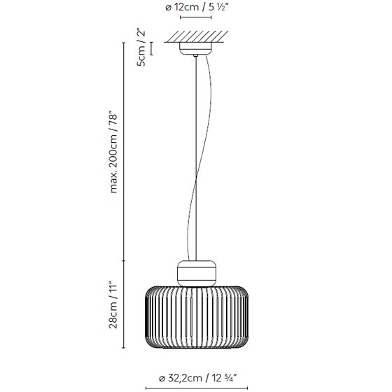 Keshi S Suspension Dimensions
