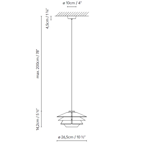 Overlay S Suspension Dimensions
