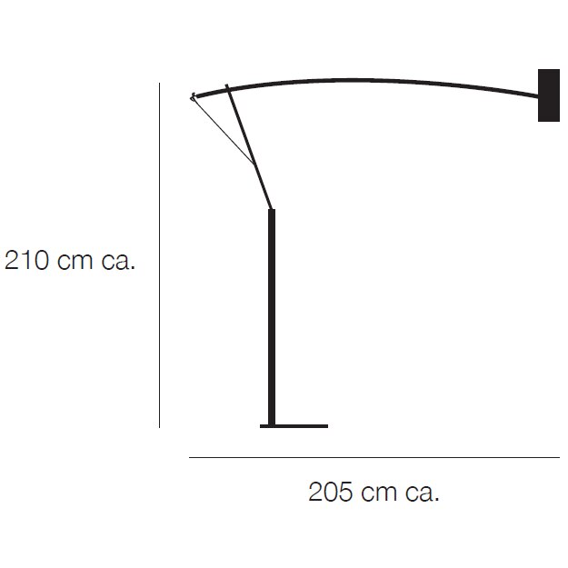 Ettorino Big Floor Dimensions