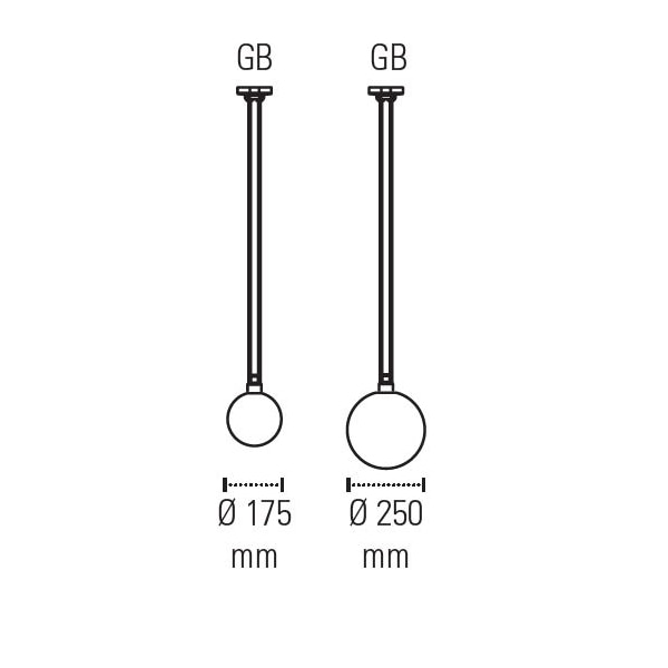 Les Acrobates De Gras No322 Glass Ball Suspension Dimensions