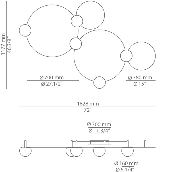 Circ t-3825 Ceiling Dimensions