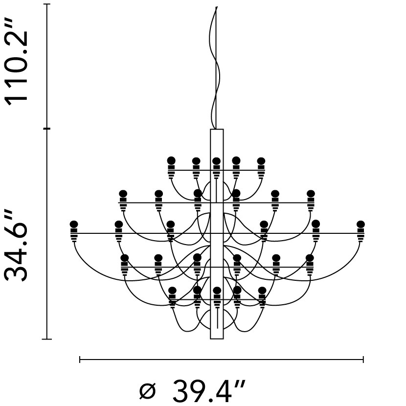 2097/50 Suspension Dimensions