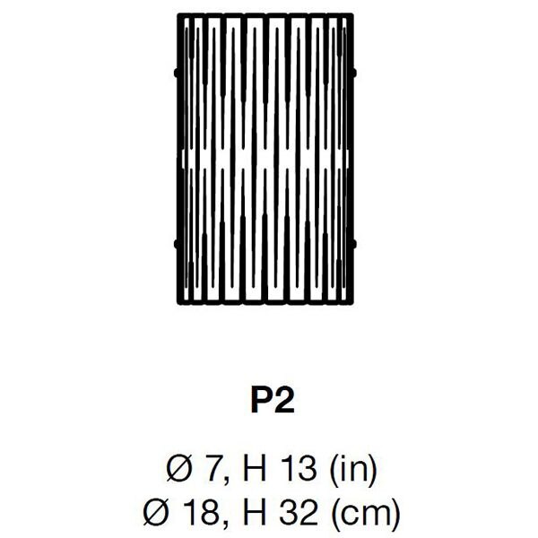 Kerflights P2 Suspension Dimensions