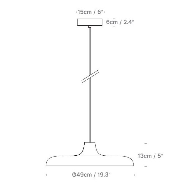 Portobello Suspension Dimensions