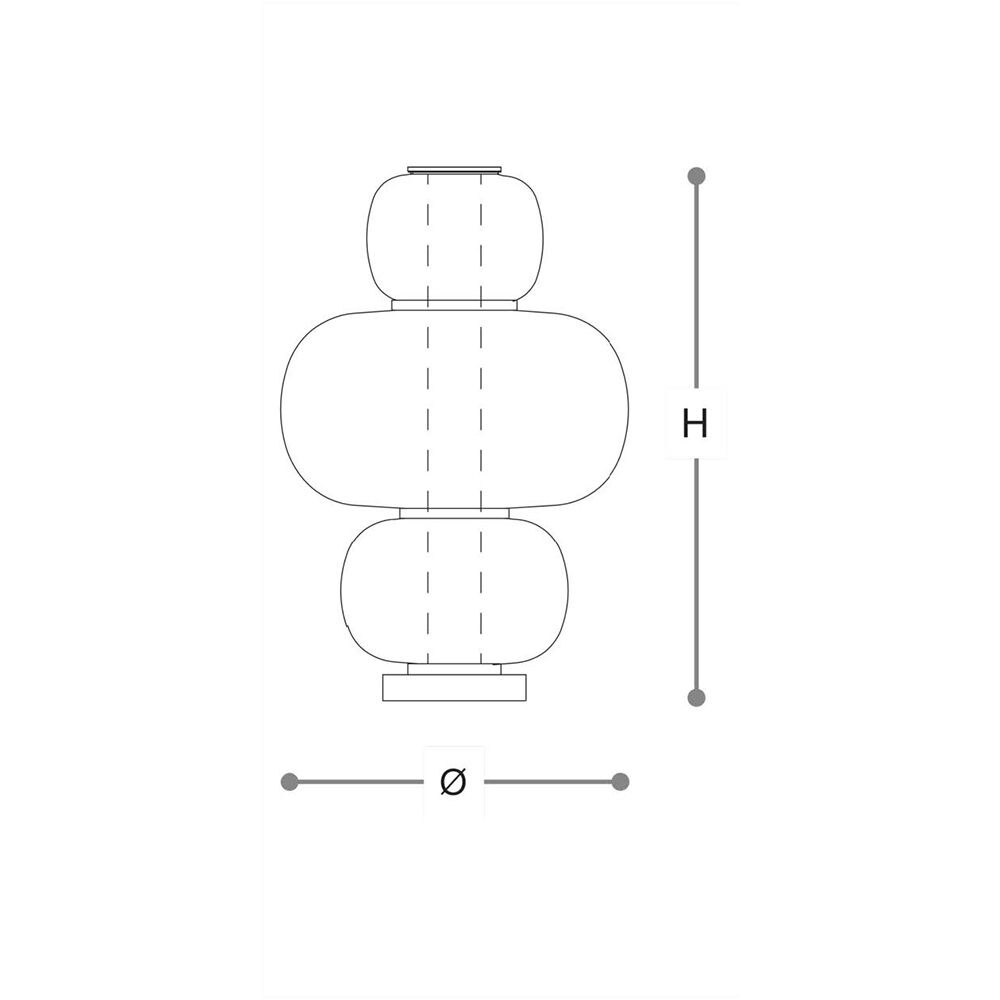 Nube Table Dimensions