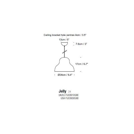 Jelly Suspension Dimensions