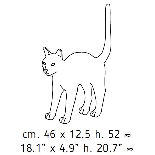 Jobby The Cat Portable Table Dimensions