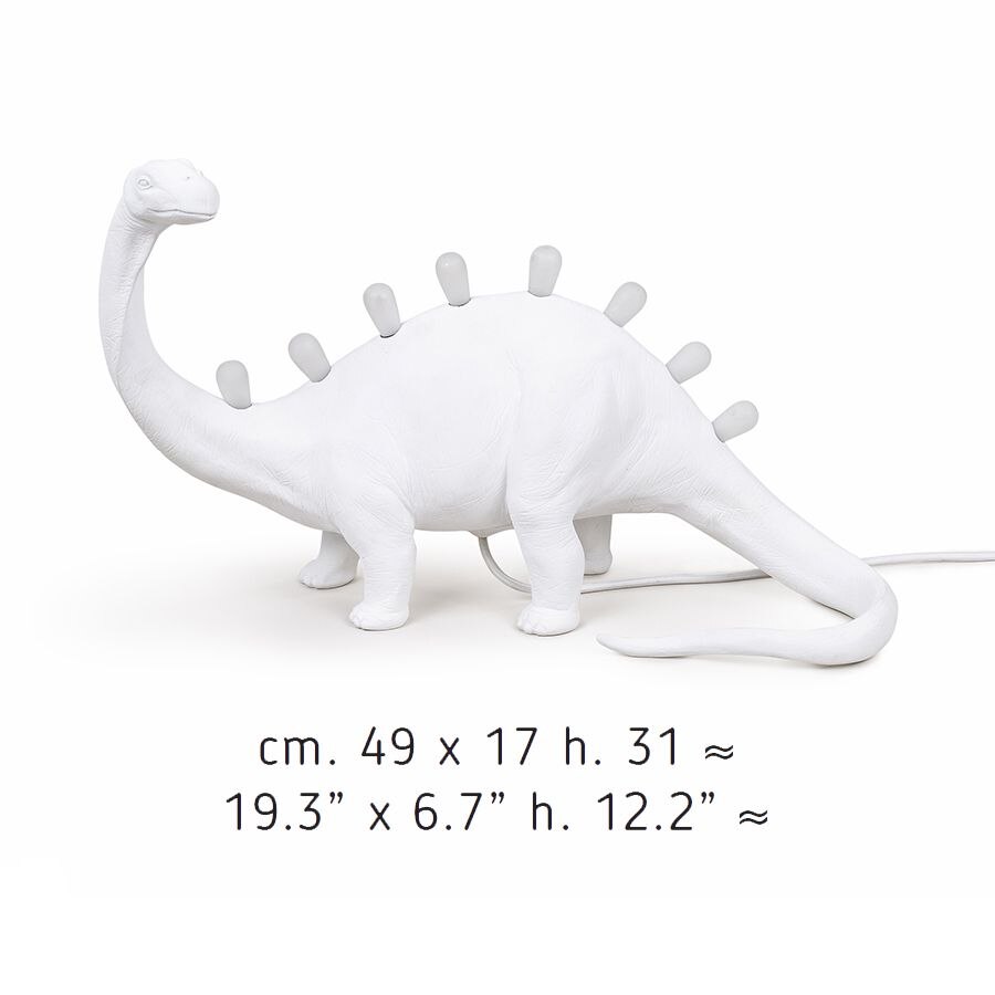 Jurassic Lamp Brontosaurus Table Dimensions