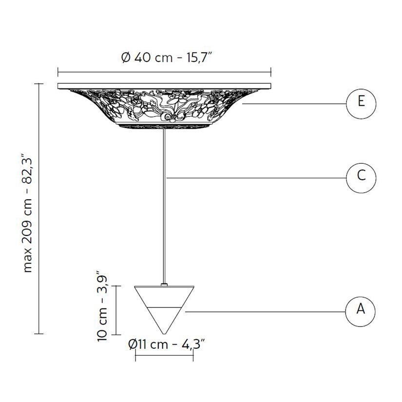 Moonbloom Suspension Dimensions
