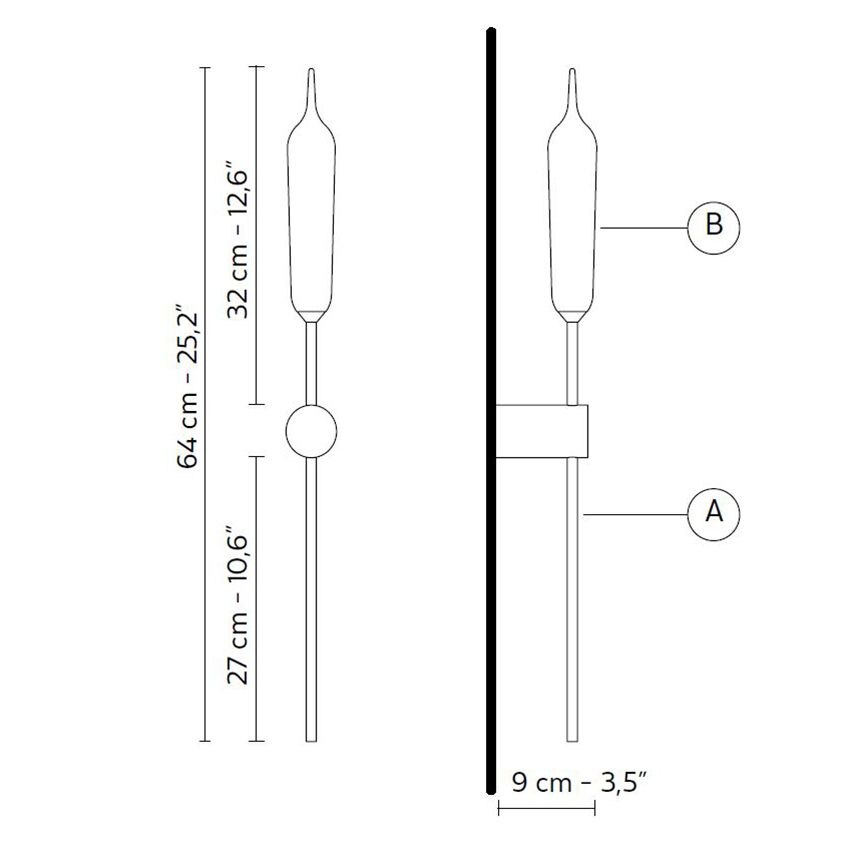 Nilo Wall Dimensions