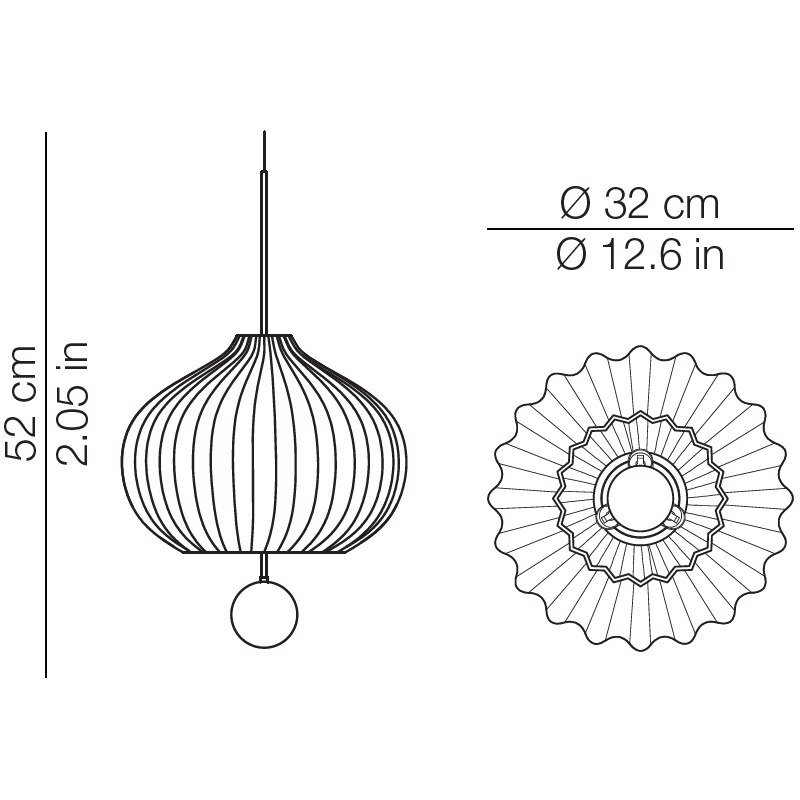 Lilli Suspension Dimensions