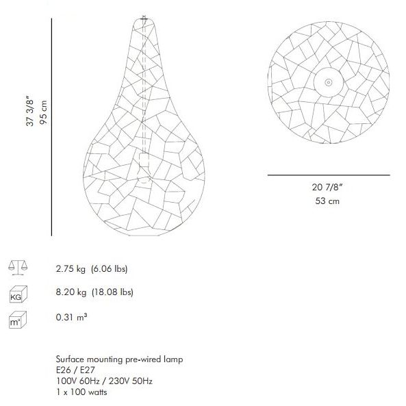 Kris-Kros Suspension Dimensions