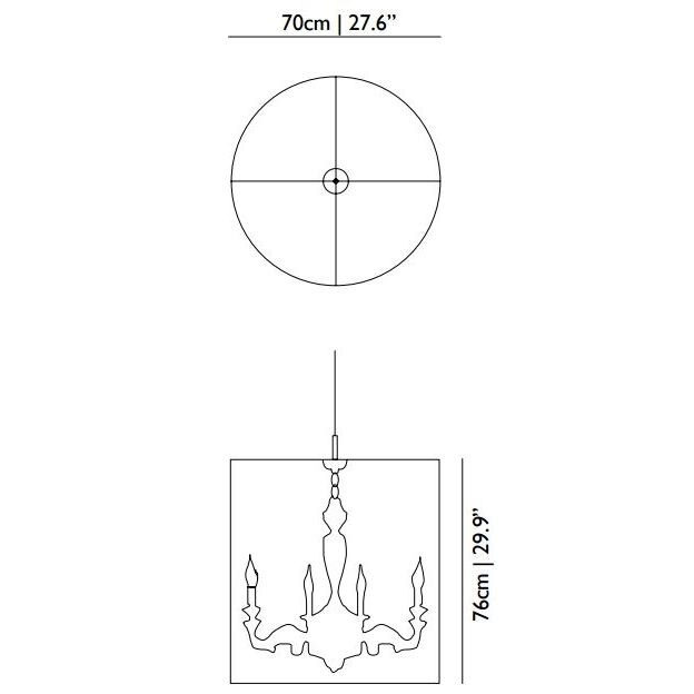 Light Shade Shade 70 Suspension Dimensions