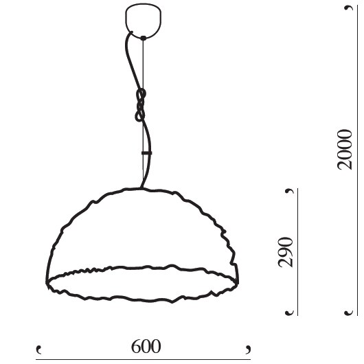 The Duchess Pendant Suspension Dimensions