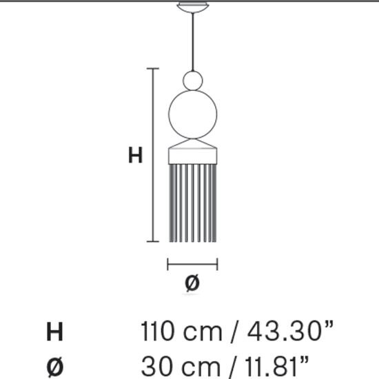 Nappe XL3 Suspension Dimensions