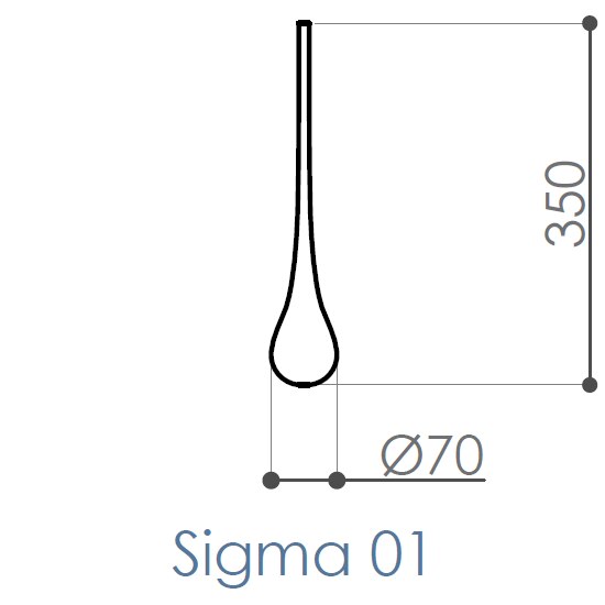 Hydra Sigma Pendant Suspension System Dimensions