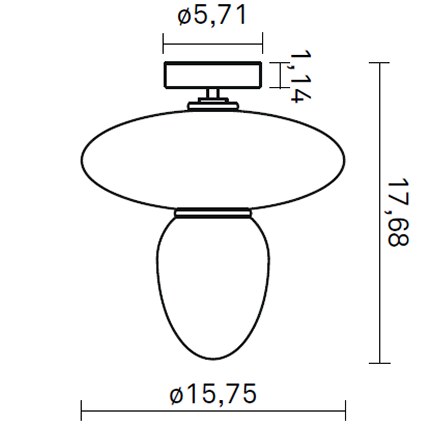 Rizzatto 42 Ceiling Dimensions