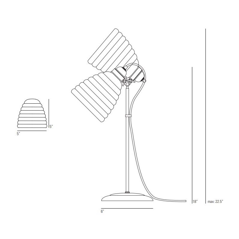 Hector Bibendum Table Dimensions