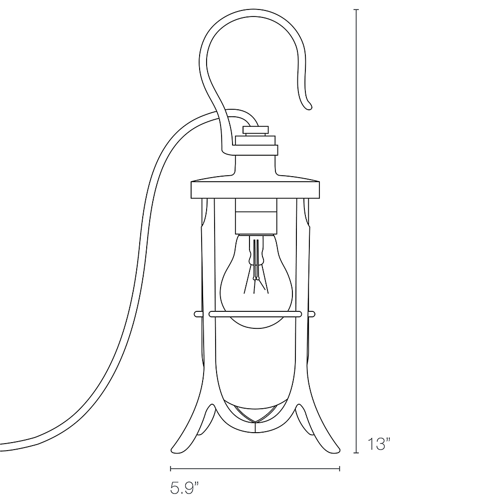 Ship Table Hook Dimensions