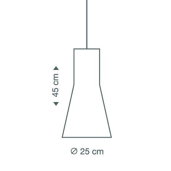 Secto Small 4201 Suspension Dimensions