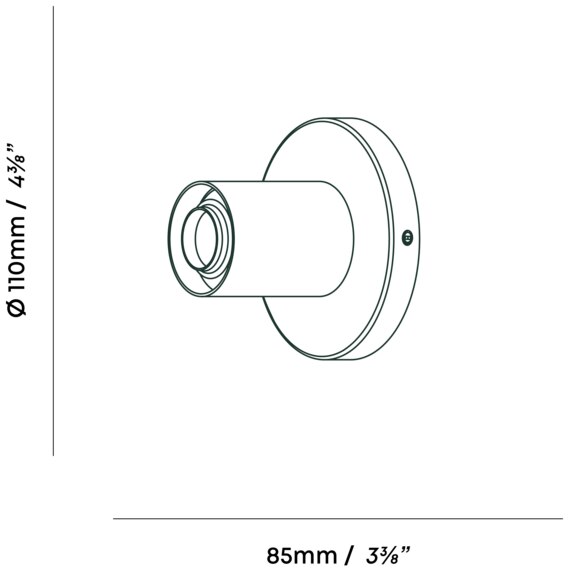 Lochan Outdoor Wall Dimensions