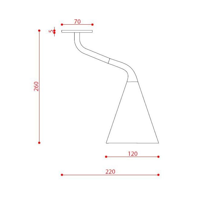 Gordon Semi Recessed Ceiling Dimensions