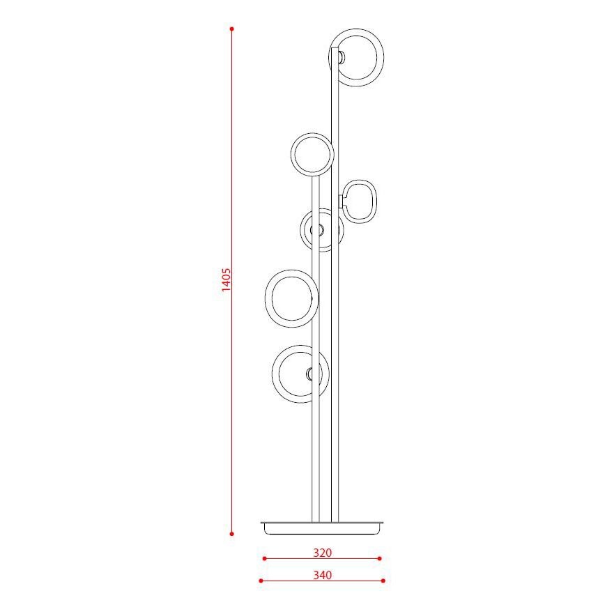 Nabila Floor Dimensions