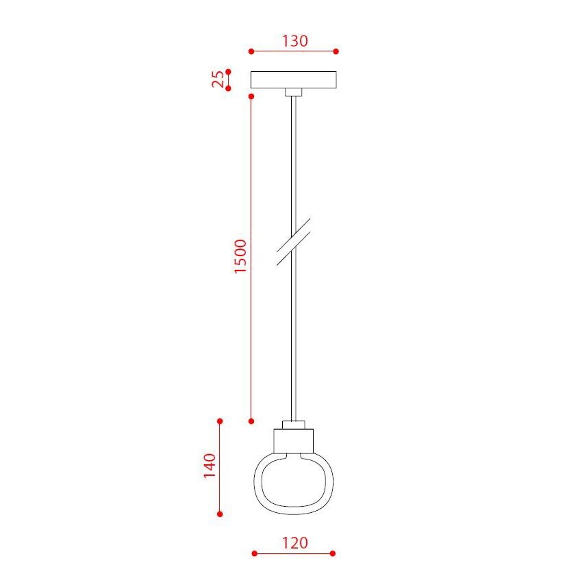 Nabila Suspension Dimensions