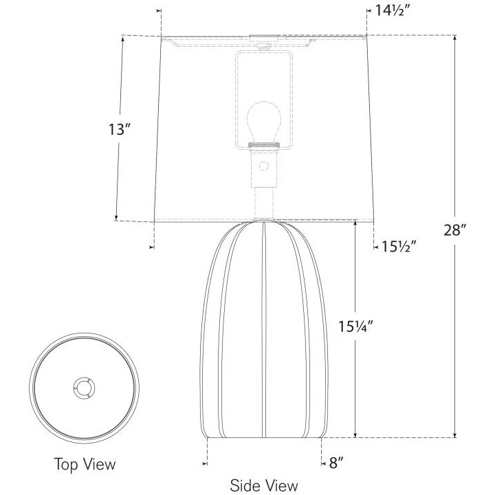 Melanie Large Table Dimensions