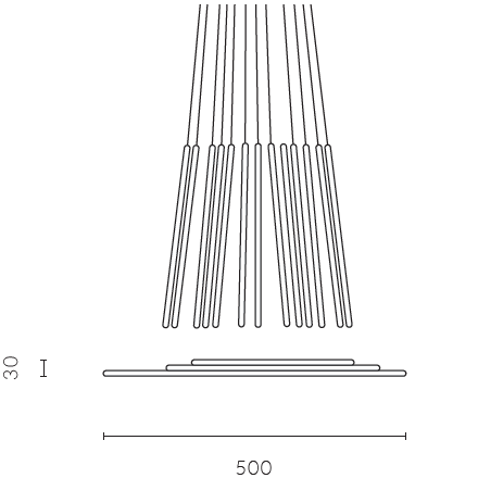 Marea Floor/Suspension Dimensions
