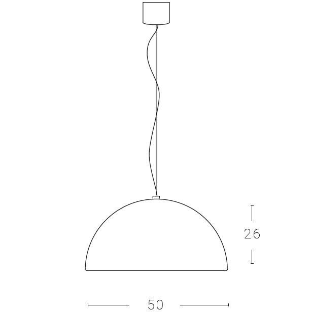 Amedeo Outdoor Suspension Dimensions