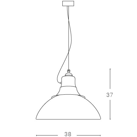 Berlino Suspension Dimensions