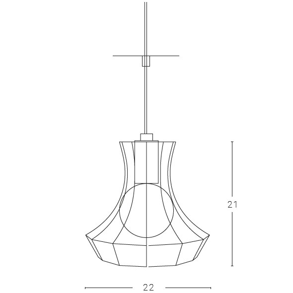 Lady Cage Outdoor Suspension Dimensions